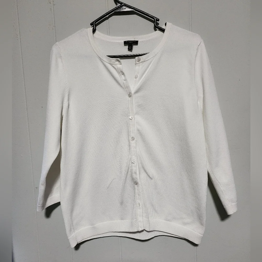 Talbolts Soft Cuddly , Cute White Cardigan - Picture 9 of 15